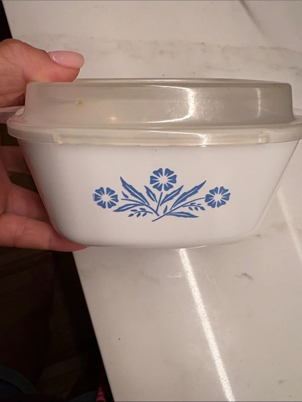 VINTAGE CORNING W PLASTIC TOP